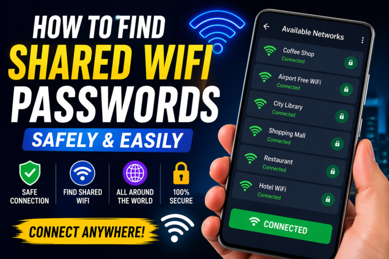 WiFi Passwords with Instabridge